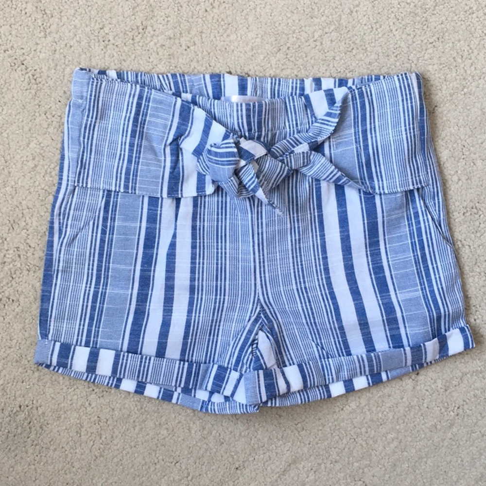 Girls Tahari Striped Shorts NWOT 6